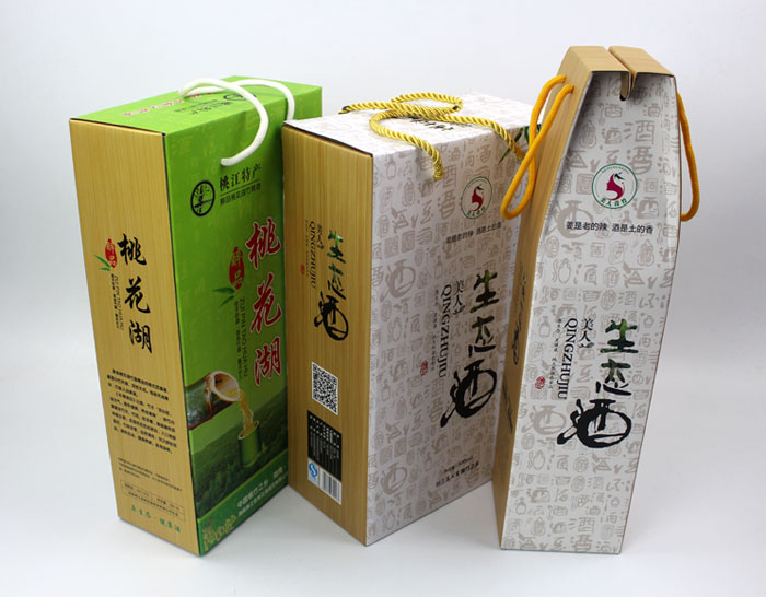 個(gè)性禮盒包裝讓“竹筒酒”身價(jià)倍增，長(zhǎng)沙包裝印刷廠再為桃江特產(chǎn)定制包裝