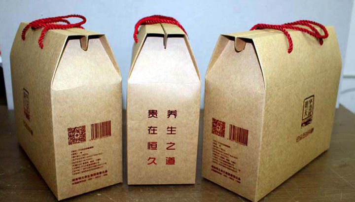 定制個性化禮盒包裝，助推五谷雜糧高大尚